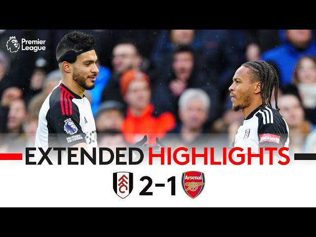 EXTENDED HIGHLIGHTS | Fulham 2-1 Arsenal | Raúl Jiménez & De Cordova-Reid Goals Complete Comeback!