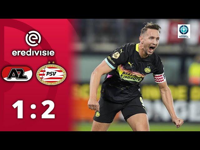 9 Spiele, 9 Siege! PSV weiterhin auf Siegesspur | AZ Alkmaar - PSV Eindhoven