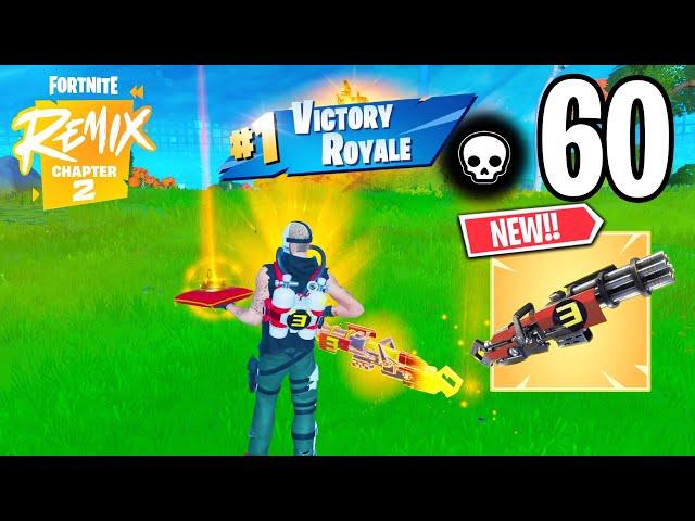 High Elimination EMINEM Solo vs Squads MYTHIC MINIGUN WINS Gameplay (FORTNITE CHAPTER 2 REMIX)!