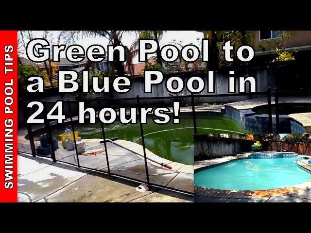 How to Clean a Green Pool in Just 24 Hours! (Part 1 of 2)