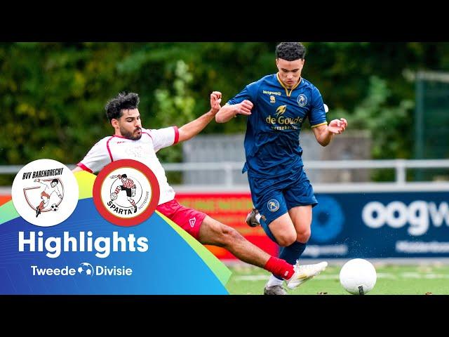  DOELPUNTENFESTIJN | Highlights BVV Barendrecht - Jong Sparta Rotterdam