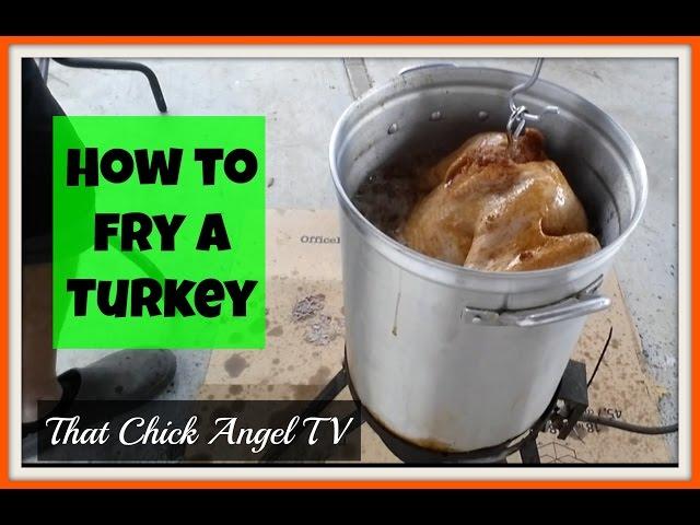 How to Fry a Turkey| One Mom's View​​​ | That Chick Angel TV​​​