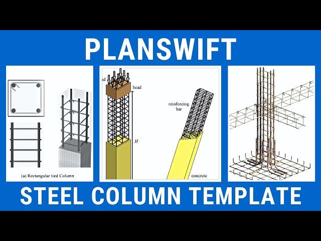 PlanSwift Template | Column | Steel Reinforcement Calculation | Part & Assemblies | Level 2