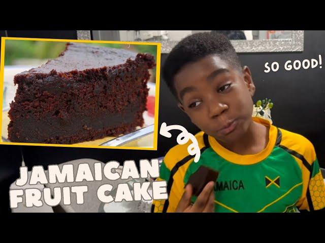 How To Make Jamaican Fruit/Rum Cake | Morris Time Cooking