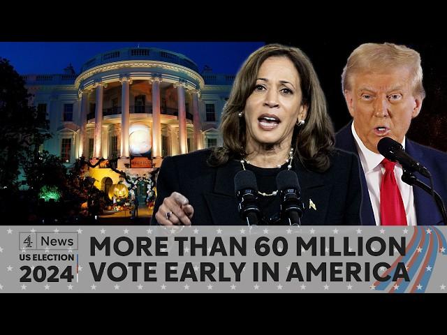 Trump sits in garbage truck and Harris in Wisconsin on Halloween - US Election Latest