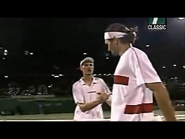 Roger Federer vs Nikolay Davydenko 2004 Miami R2 Highlights