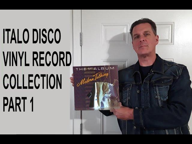 Italo Disco Vinyl Record Collection Part 1 #italodisco #eurodisco #recordcollecting