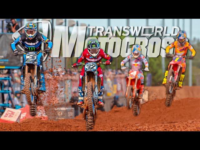 JETT LAWRENCE & ELI TOMAC BATTLE AT SMX PLAYOFF 1 | TWMX SMX [450] RECAP