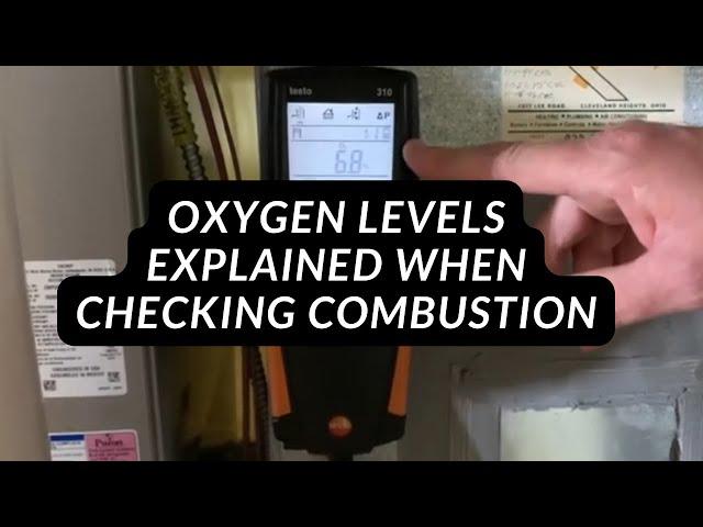 Oxygen Levels Explained When Checking Combustion