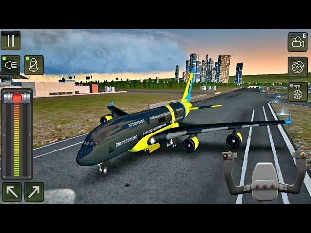 Flight Sim 2018 #84 - Airplane Simulator - Black Angel Charter Airplane Unlocked - Android Gameplay