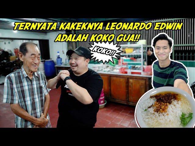 NYOBAIN BUBUR IKAN KAKEKNYA @LeonardoEdwin!! TERNYATA MASIH SODARA!!