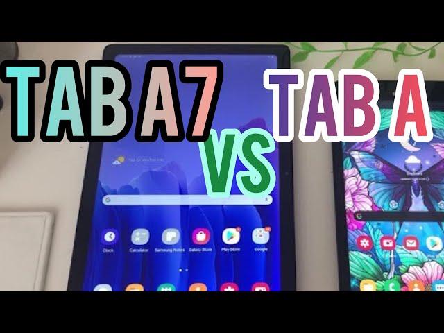 Samsung Tab A vs Samsung Tab A7 (Camera,Battery,Gaming)