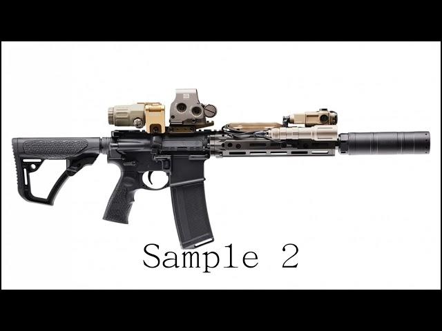 AR-15 Suppressed Sound Samples [FREE] (Outside Audio)