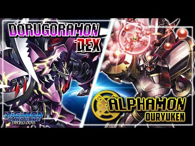 Digimon Card Game : DEXmon (Purple) VS Alphamon Ouryuken (Black) [BT-09]