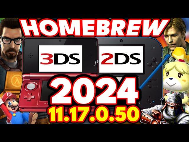 How to Homebrew Your OLD Nintendo 3DS & 2DS (11.17)