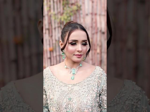 Gorgeous Kanwal’s Valima look by Sania Salon F10 isb