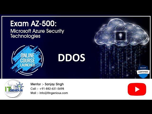 Azure Security Engineer-DDOS