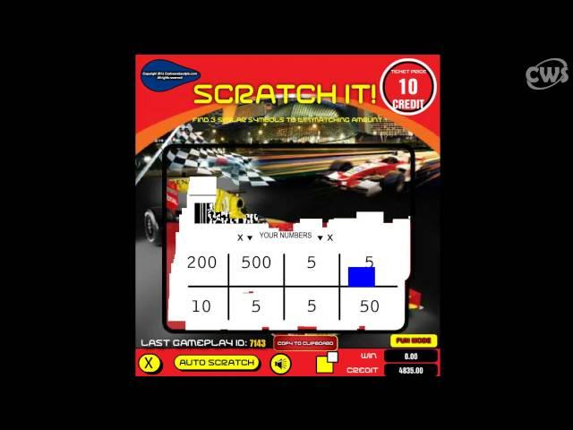 Scratch It - Scratch Card - CasinoWebScripts