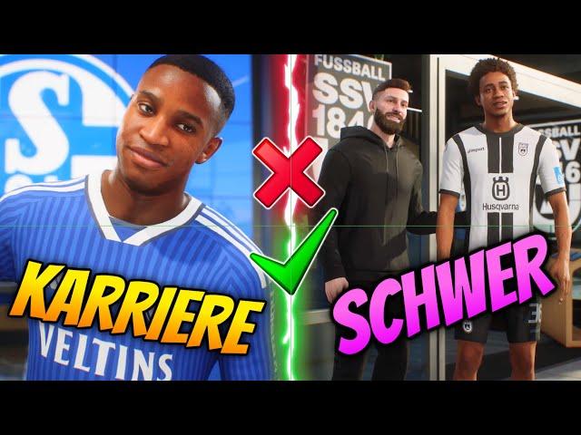 SO MACHST DU DEN KARRIEREMODUS SCHWIERIGER FC24 Karrieremodus Tipps & Tricks