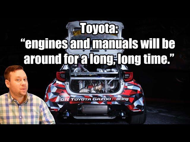 Toyota Reaffirms Commitment to Gas and Manual Enthusiast Cars!