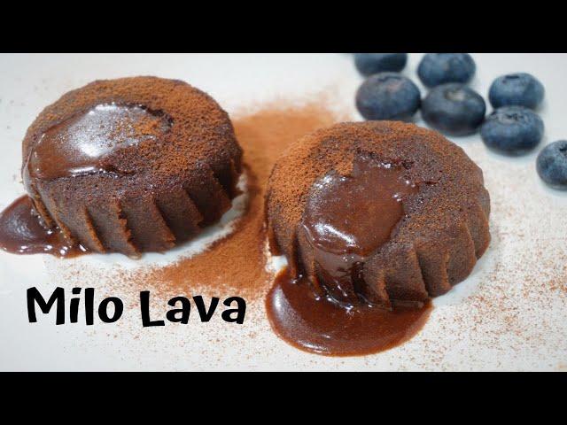 Milo lava 美禄岩浆蛋糕