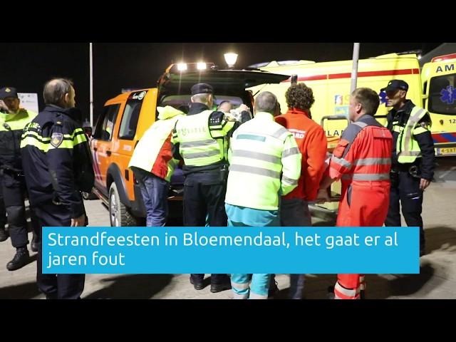 Overzicht: Jarenlange problemen bij strandfeesten in Bloemendaal aan Zee