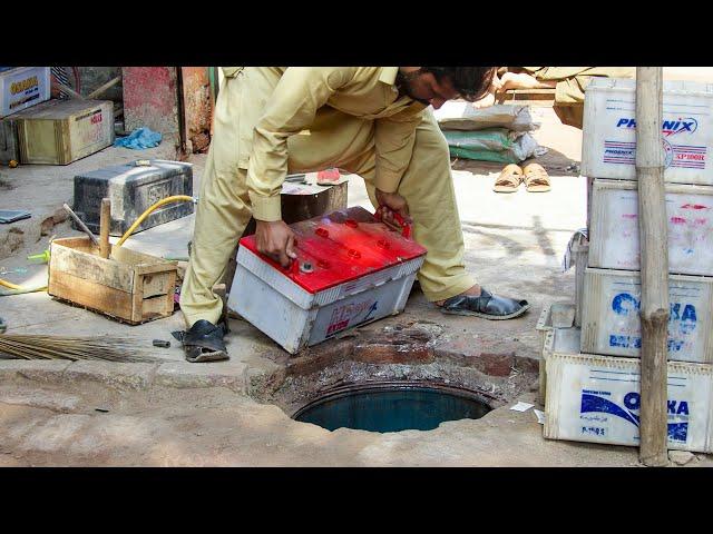 Amazing Restoration Technique of an Old Lead Acid Battery