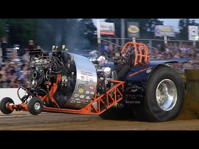 Modified Tractor Pulling East Coast Pro-Pulling Results Salute. Beautiful Pulls 2024