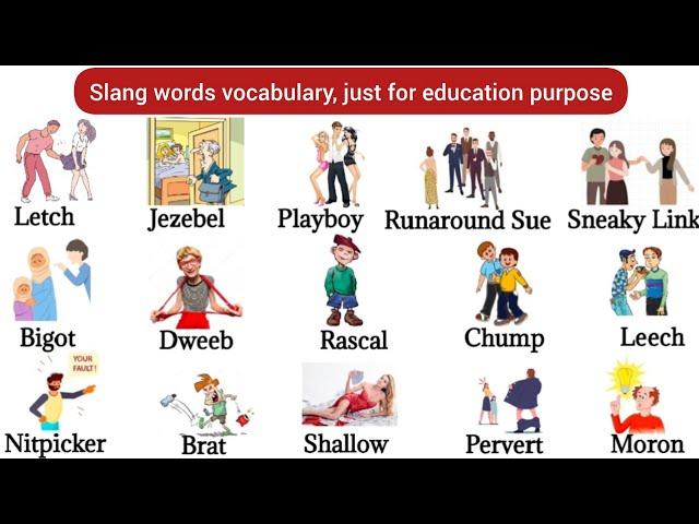 Slang words | English Words | English Vocabulary | Daily use english words | action verbs