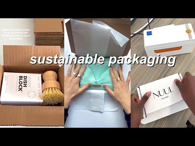 SUSTAINABLE PACKAGING FOR YOUR SMALL BUSINESS