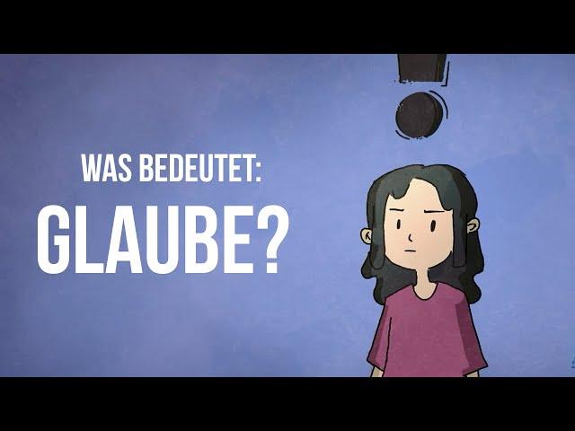 Was bedeutet... Glaube? | Bibelverse für Kinder erklärt | Begriffe aus der Bibel