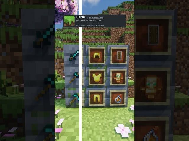 Minecraft BEST Texture Packs #shorts #minecraft