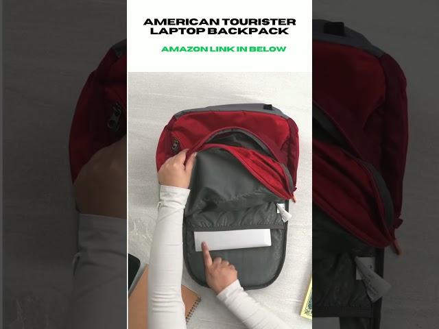 American Tourister Laptop Backpack #americantourister #laptopbackpack #laptopbag #laptopbags