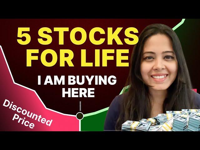 Best Stocks to Invest in 2024 - 5 Stock for Life at Great Buy Level, Stocks for Long Term Investment