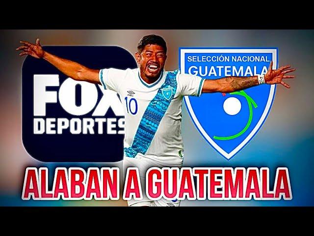 GUATEMALA RECIBE ELOGIOS DESPUES DE EMPATARLE A URUGUAY!