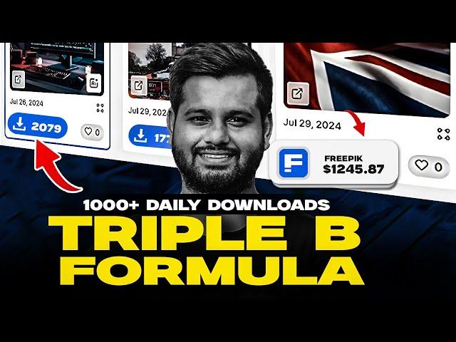 1000+ Daily Download Microstock earning Secret Formula | Adobe Stock Earnings Report 2024