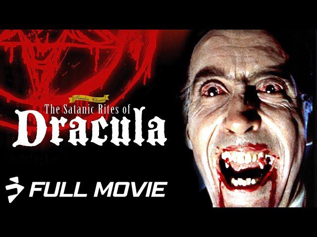 Christopher Lee's THE SATANIC RITES OF DRACULA (1973) | Full Movie | Vampire Horror Classic