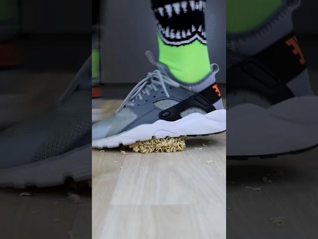 Sneakers vs Teeth with Eyes 