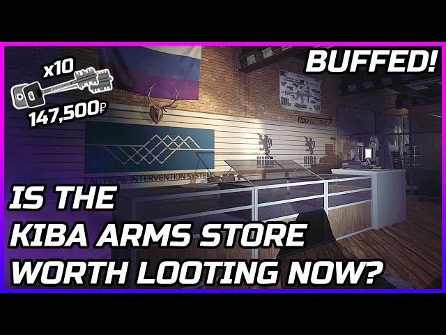 I OPENED KIBA ARMS STORE 10 TIMES (BUFFED) | Escape From Tarkov 0.14