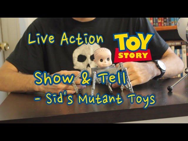 Sid's Mutant Toys! Live-Action Toy Story Show and Tell