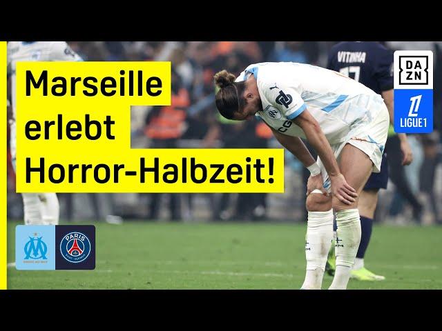 Marseille im Le Classique chancenlos gegen PSG! Marseille - PSG | Ligue 1 | DAZN