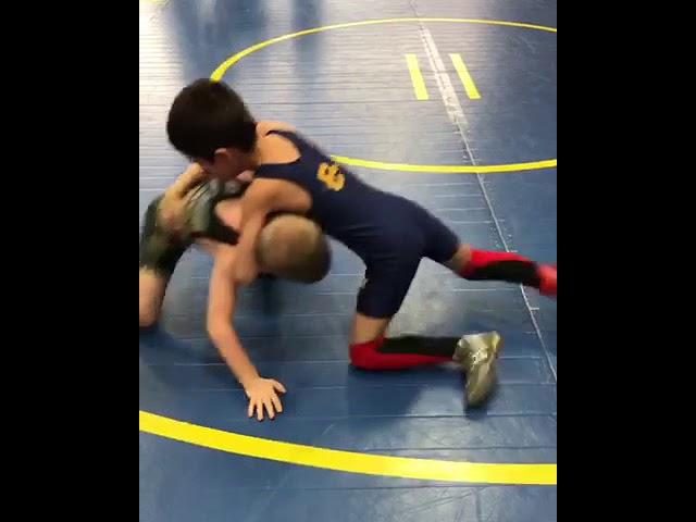 Caiden wrestling matches @clay March 4,2017