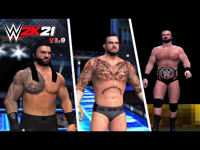 WWE 2K21 Mod v2.0 by PS2 Eater | Amazing graphics | Latest Superstar