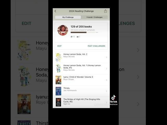 Goodreads Reading Challenge! #shorts #goodreads #reading #challenge