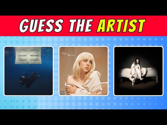 GUESS THE ARTIST BY THEIR ALBUMS (2025) | QUIZ WAVEZ