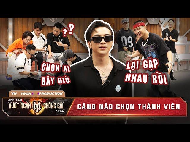 SOOBIN Tái Hợp Cùng Thủ Lĩnh CƯỜNG SEVEN, NHÀ TRẺ Toan Tính Chọn Thành Viên | BEST CUT ANH TRAI 2024