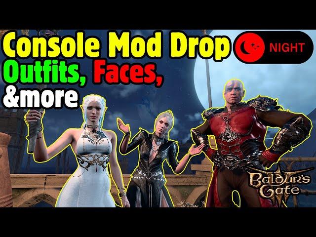 MASSIVE CONSOLE MOD DROP in Baldur's Gate 3