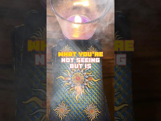 What you're not seeing but it's actually happening #tarot #intuitivetarot #tarotreading