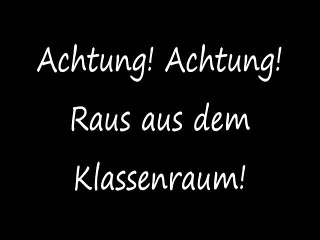 K.I.Z - Klassenfahrt Remix Songtext HQ