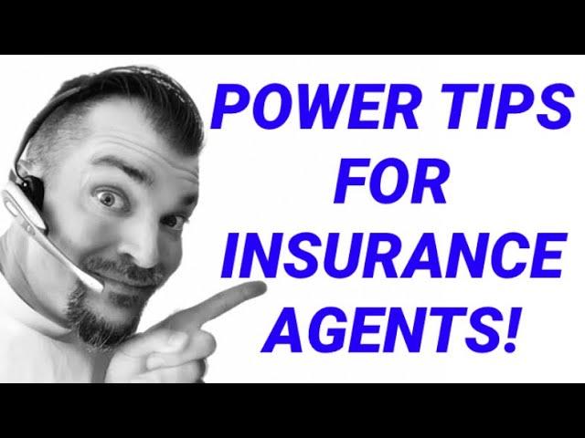  POWER TIPS INSURANCE AGENTS MUST KNOW! [ Life and Medicare ] Telesales & F2F